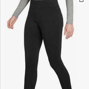 Matty M Black Slub Legging S/P